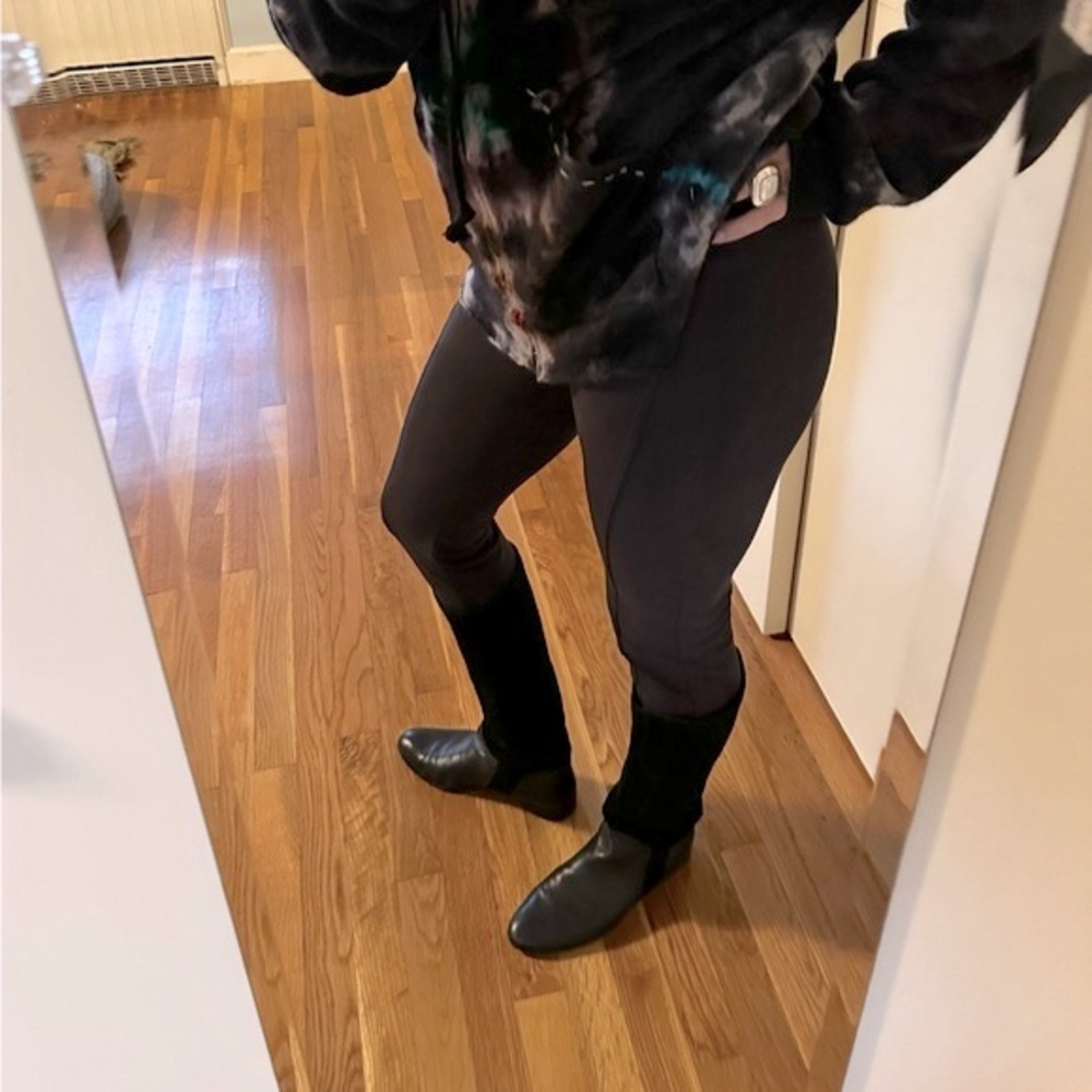 Lior Paris Lynn Suede leggings - Picture 4 of 12